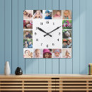 Suche nach eigene designs wanduhren Foto collage