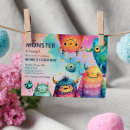 Suche nach lustige monster einladungen Farbenfroh