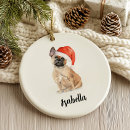 Suche nach französische bulldogge weihnachtsschmuck Weihnachtsdekoration