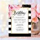 Suche nach pink und schwarzes einladungen Party