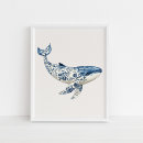 Suche nach whale poster Walwandkunst