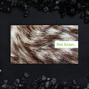 Suche nach fell visitenkarten Tierpflege