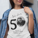 Suche nach glücklicher 50 geburtstag tshirts Schwarz weiß
