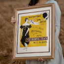 Suche nach vintage frau poster Französisch