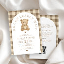 Suche nach teddybär babyparty einladungen Mother to be