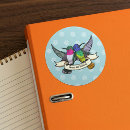 Suche nach kolibris aufkleber Bunt