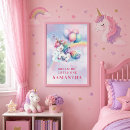 Suche nach regenbogen einhorn poster Für sie