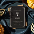 Suche nach hallowedding einladungen Schwarz