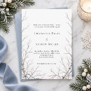 Suche nach minimalist hochzeits einladungen Winterhochzeit