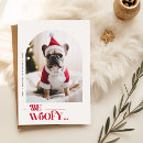 Suche nach süßer welpe postkarten Weihnachten