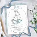 Suche nach kleiner cowboy einladungen Mother to be