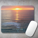 Suche nach himmel und meer mousepads Ozean