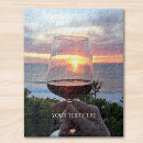 Suche nach rotwein puzzle Sonnenuntergang