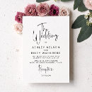 Suche nach informelle hochzeit einladungen Modern