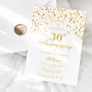 Suche nach perlenhochzeit einladungen 30 jahre