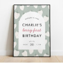 Suche nach first birthday sign poster Mädchen
