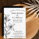 Suche nach orchideen hochzeit einladungen Minimal