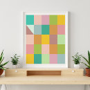 Suche nach patchwork poster Geometrische