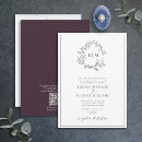 Suche nach pflaume pflaume einladungen Monogramm