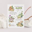 Suche nach dinosaurier einladungen Boy