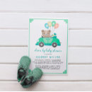 Suche nach niedlicher teddybär einladungen Grün