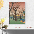 Suche nach hiroshige poster Vintag