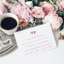 Suche nach antwort auf die hochzeitsnacht rsvp karten Elegant