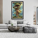 Suche nach bunte pilze poster Modern