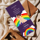 Suche nach zwei bräute einladungen Regenbogen