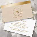 Suche nach goldstreifen visitenkarten Salon