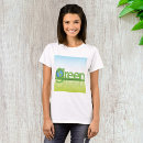 Suche nach grüne erde tshirts Für sie