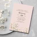 Suche nach wildblumen brautparty einladungen Rosa