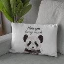 Suche nach panda liebe Schwarz weiß