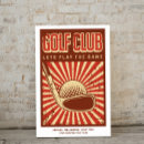 Suche nach golfclub poster Für ihn