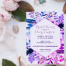 Suche nach rosa und lila federn einladungen Boho