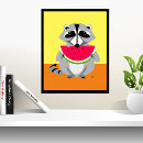 Suche nach raccoons poster Tiere