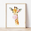 Suche nach rosa giraffe poster Baby girl