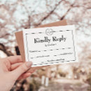 Suche nach monogramm rsvp karten Schick