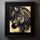Suche nach buntes zebra poster Malerei