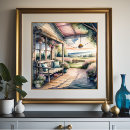 Suche nach veranda poster Aquarell