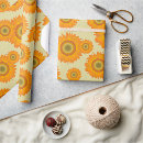 Suche nach sonnenblumen geschenkpapier Retro