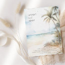 Suche nach palm tree wedding einladungen Tropisch