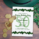 Suche nach irish birthday einladungen Shamrocks