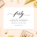 Suche nach 40er geburtstag einladungen Schick