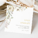 Suche nach weiße wildblumen einladungen Bride