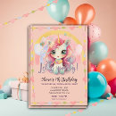 Suche nach kawaii einhörner einladungen Mädchenhaft