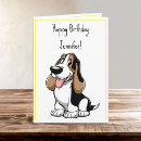 Suche nach basset hound karten Niedlich