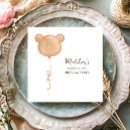 Suche nach first birthday serviettes Teddybär