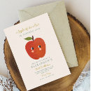 Suche nach roter apfel einladungen Apfelgeburtstag