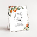 Suche nach baby shower guest book poster Orange